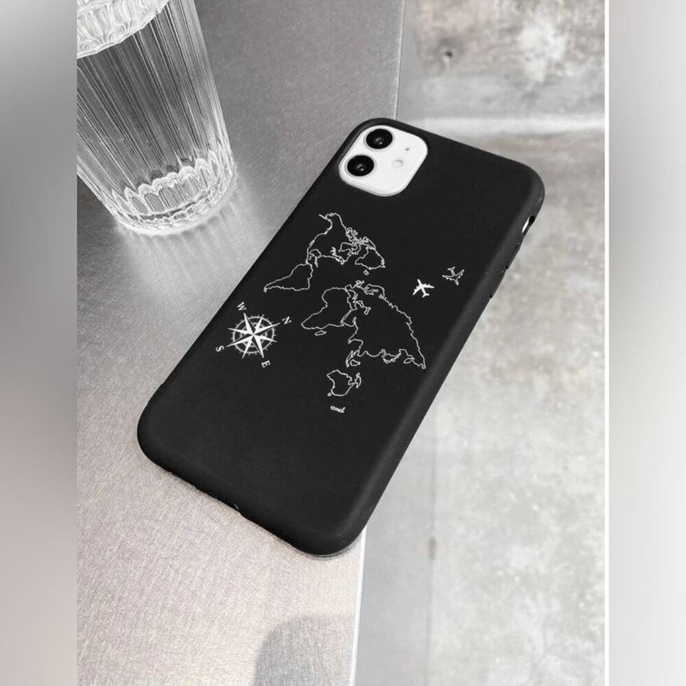 SHEIN IPhone World Map Case